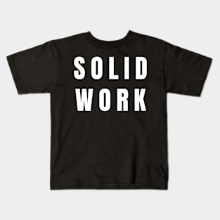 Solid Work COD Gamer Kids T-Shirt